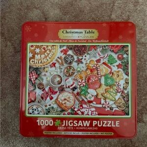 Eurographics Christmas Table Jigsaw Puzzle